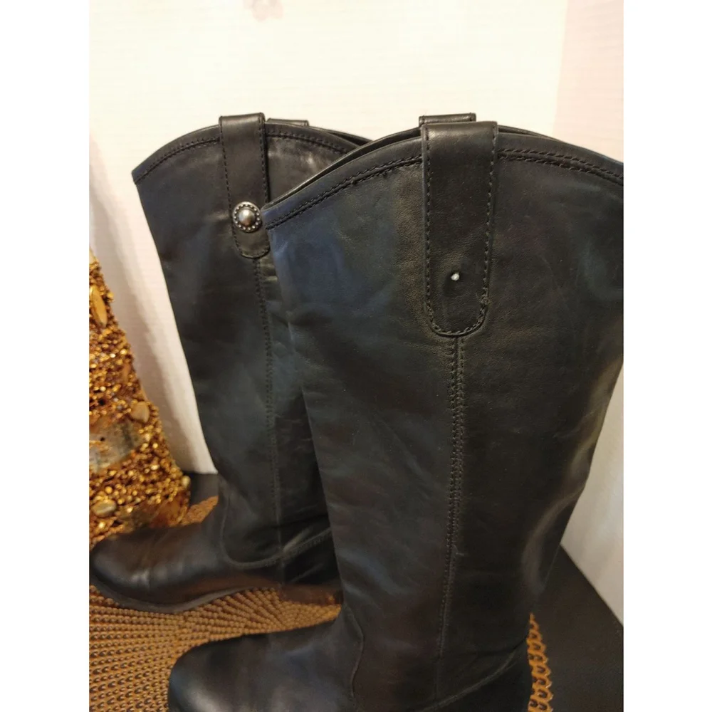 Carlos leather riding boots size 7.5M